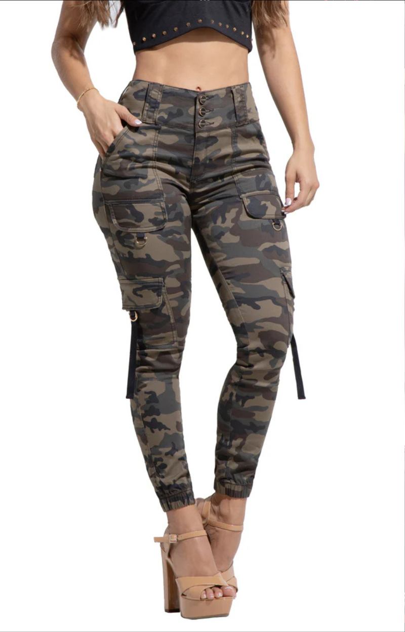 Jeans Camuflado Cargo O50538