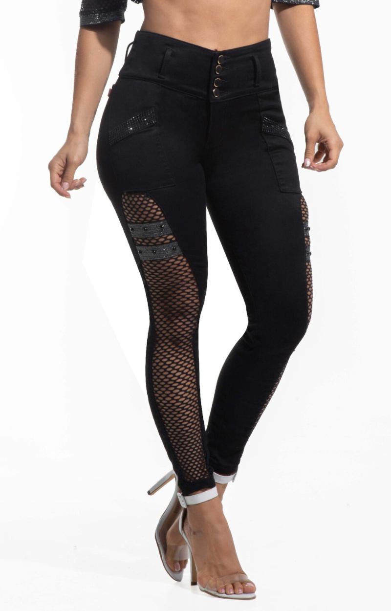 Jeans Skinny Levantacola L71284