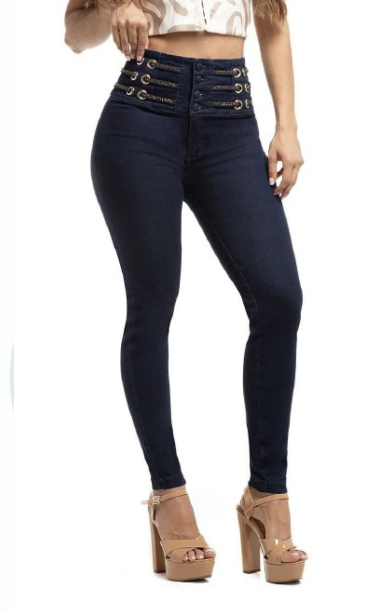Jeans Skinny Levantacola N90736