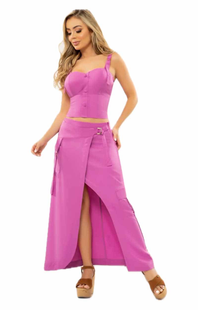 Conjunto Falda Fondo Entero Cargo  F60255