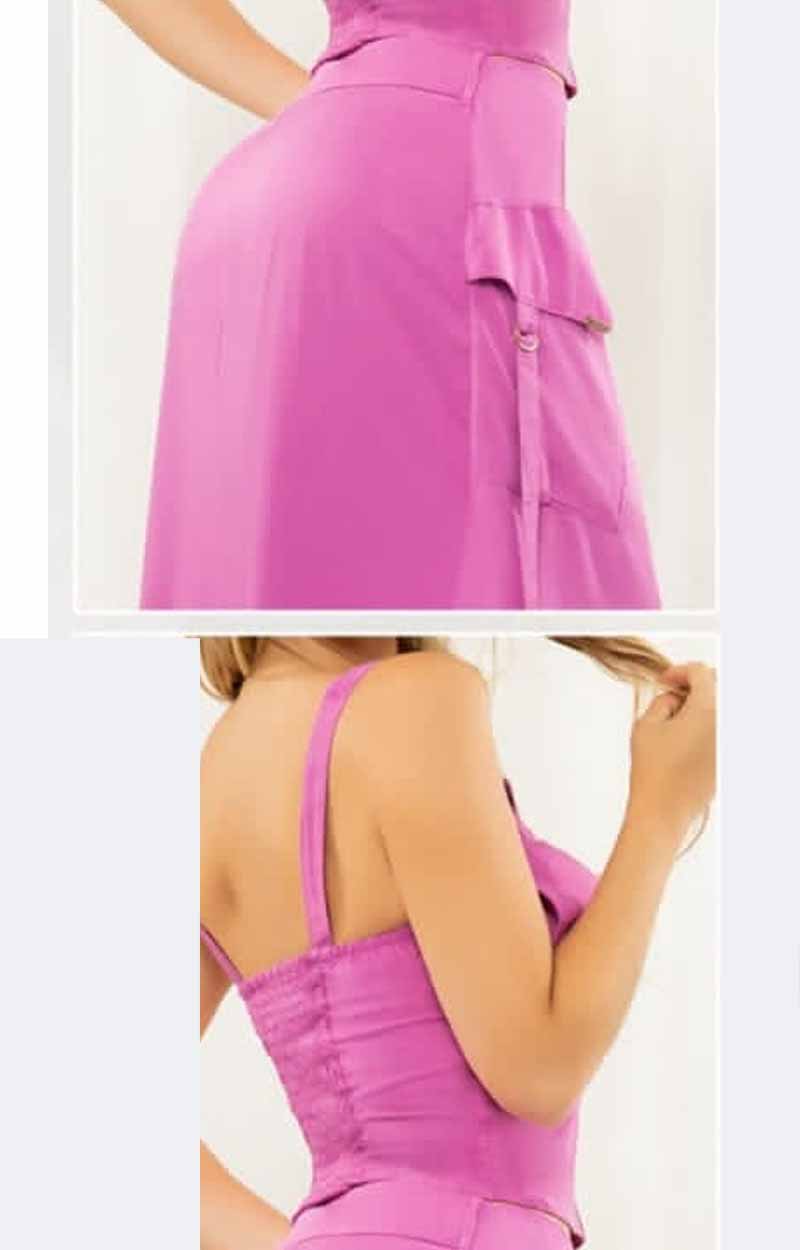 Conjunto Falda Fondo Entero Cargo  F60255