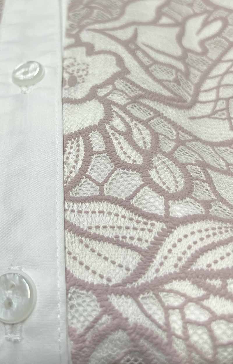 Blusa Camisera Bordada Plus  DP21046