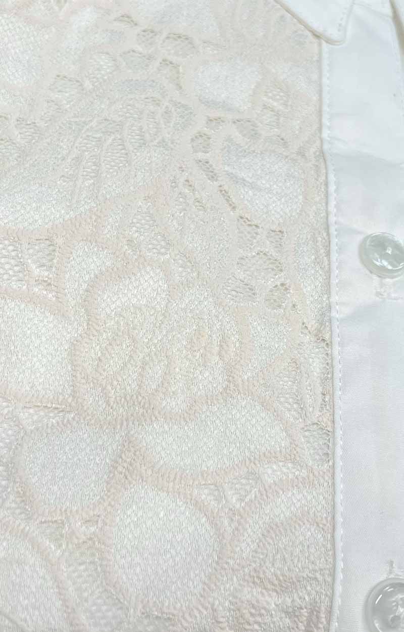 Blusa Camisera Bordada Plus  DP21046