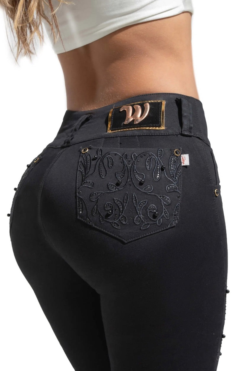 Jeans Skinny Levantacola W80826