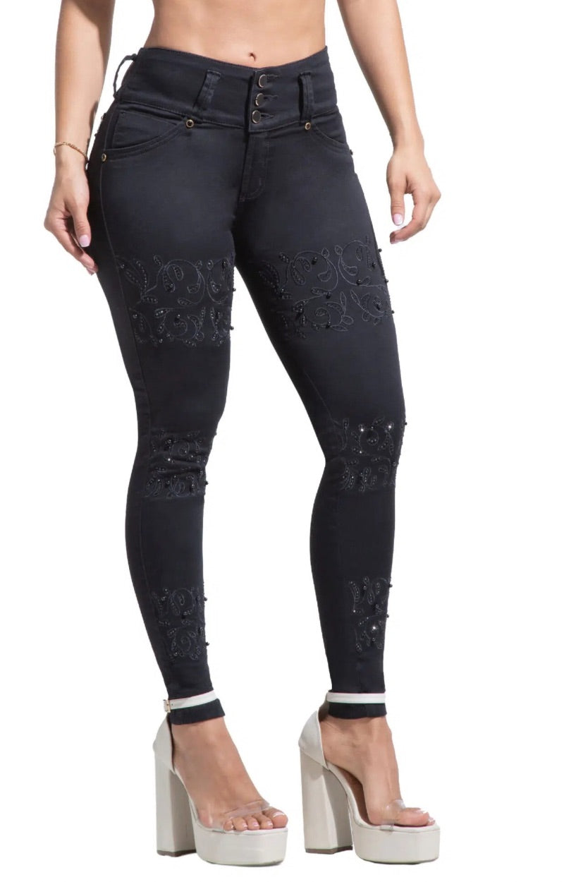 Jeans Skinny Levantacola W80826