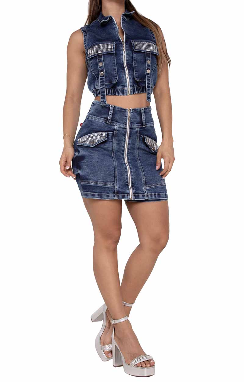 Short Falda Set  L71303