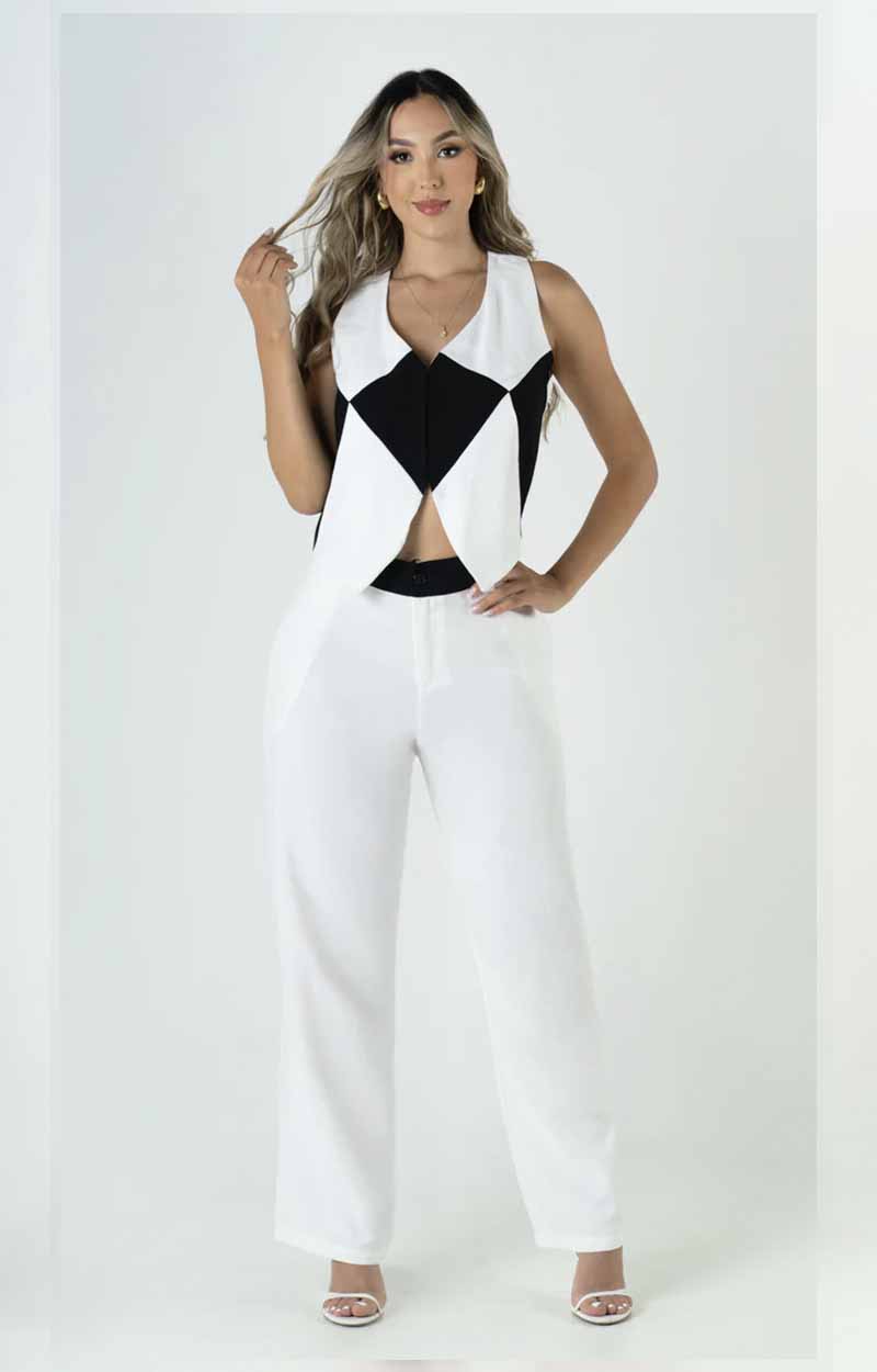 Set-Pantalón P74371