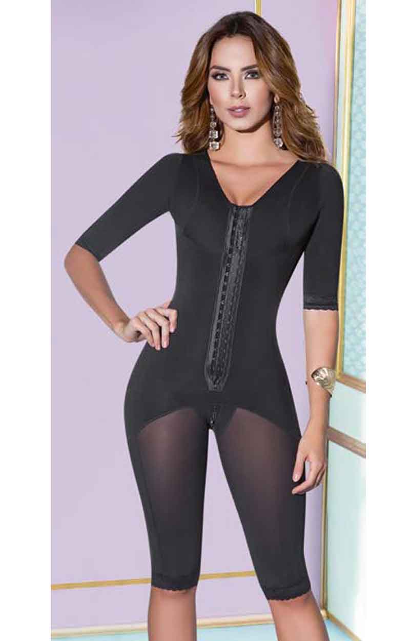 Long Girdles with Bra and Sleeves-PA066