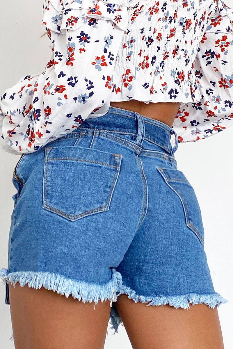 Falda-Short-Denim Rigido-X73340