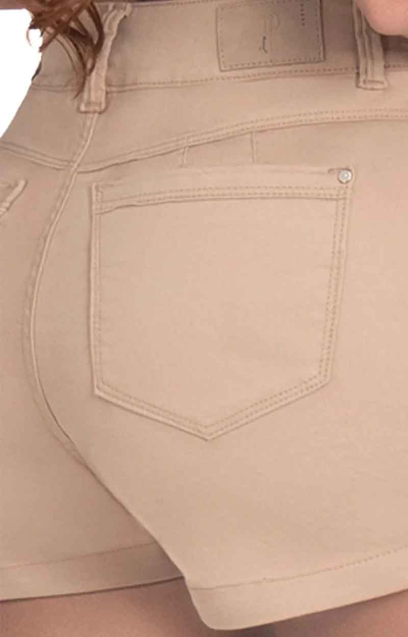 Falda Short Levantacola con Apliques UP-1397