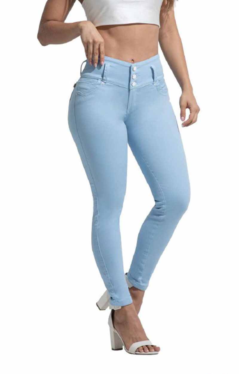 Jeans Skinny Levantacola W80812