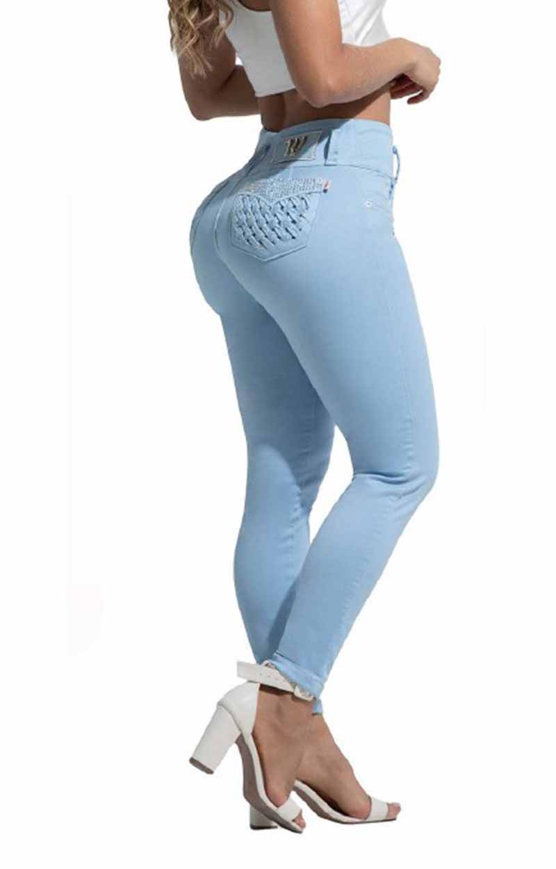 Jeans Skinny Levantacola W80812