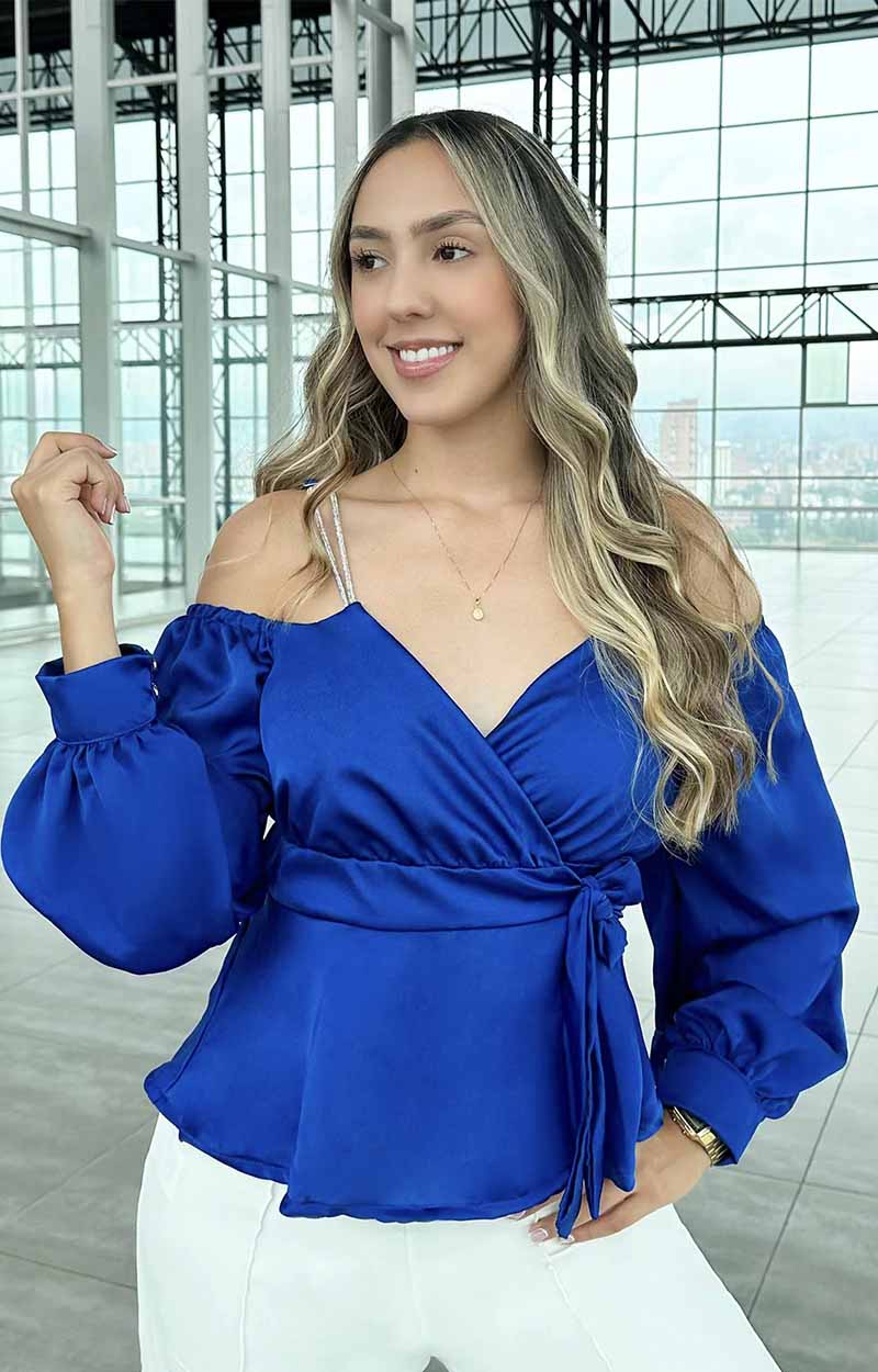 Blusa Satinada  X3767