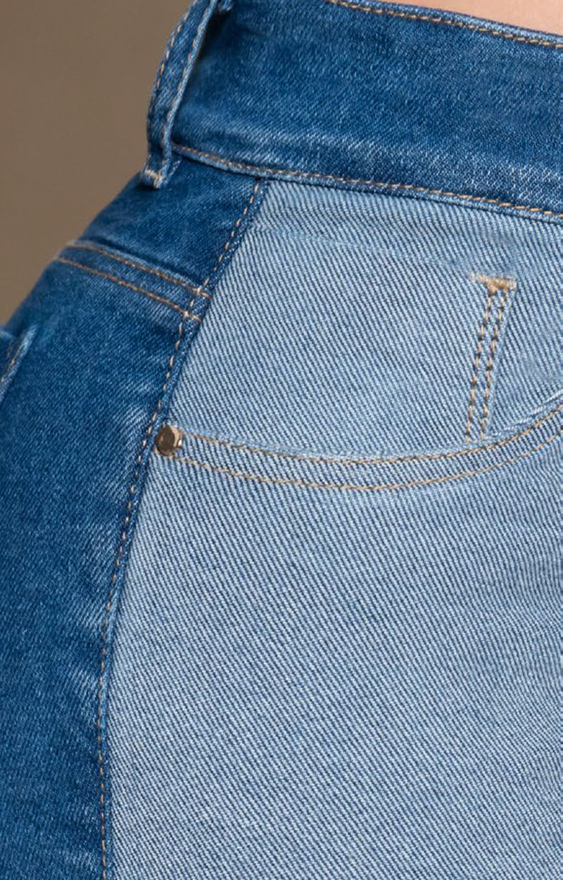 Jeans Levantacola Palazzo S700-1683