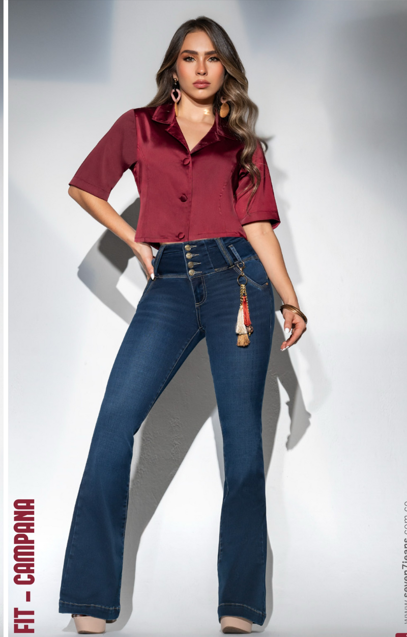 Jeans Levantacola Bota Campana S700-1741