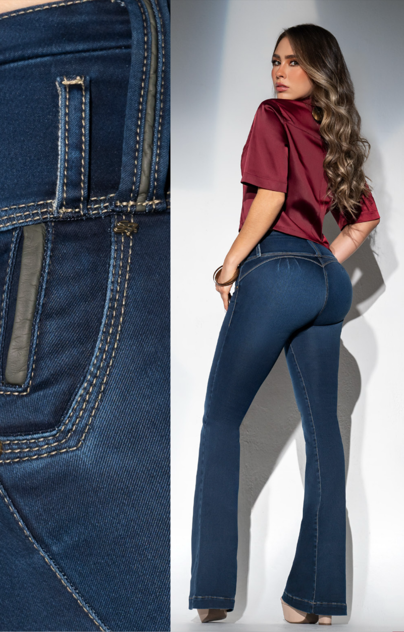 Jeans Levantacola Bota Campana S700-1741