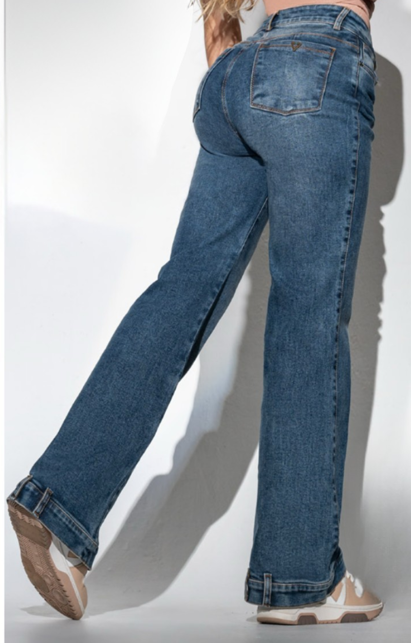 Jeans Levantacola Palazzo S700-1727