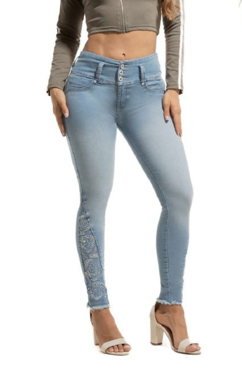 Jeans Skinny Levantacola W80852