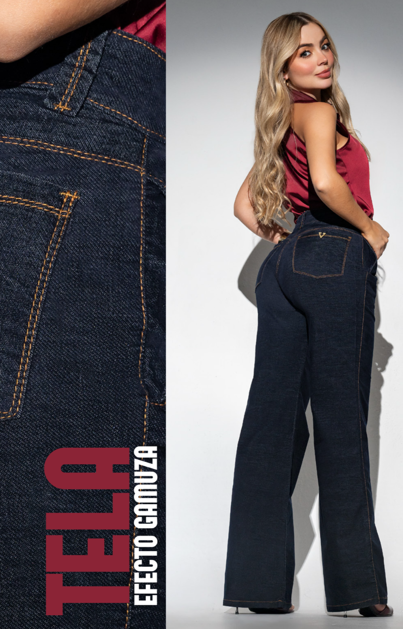 Jeans Levantacola Palazzo S700-1729