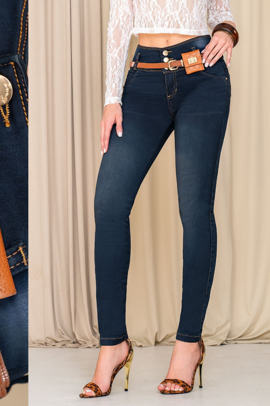 Jeans Skinny Levantacola S700-1882