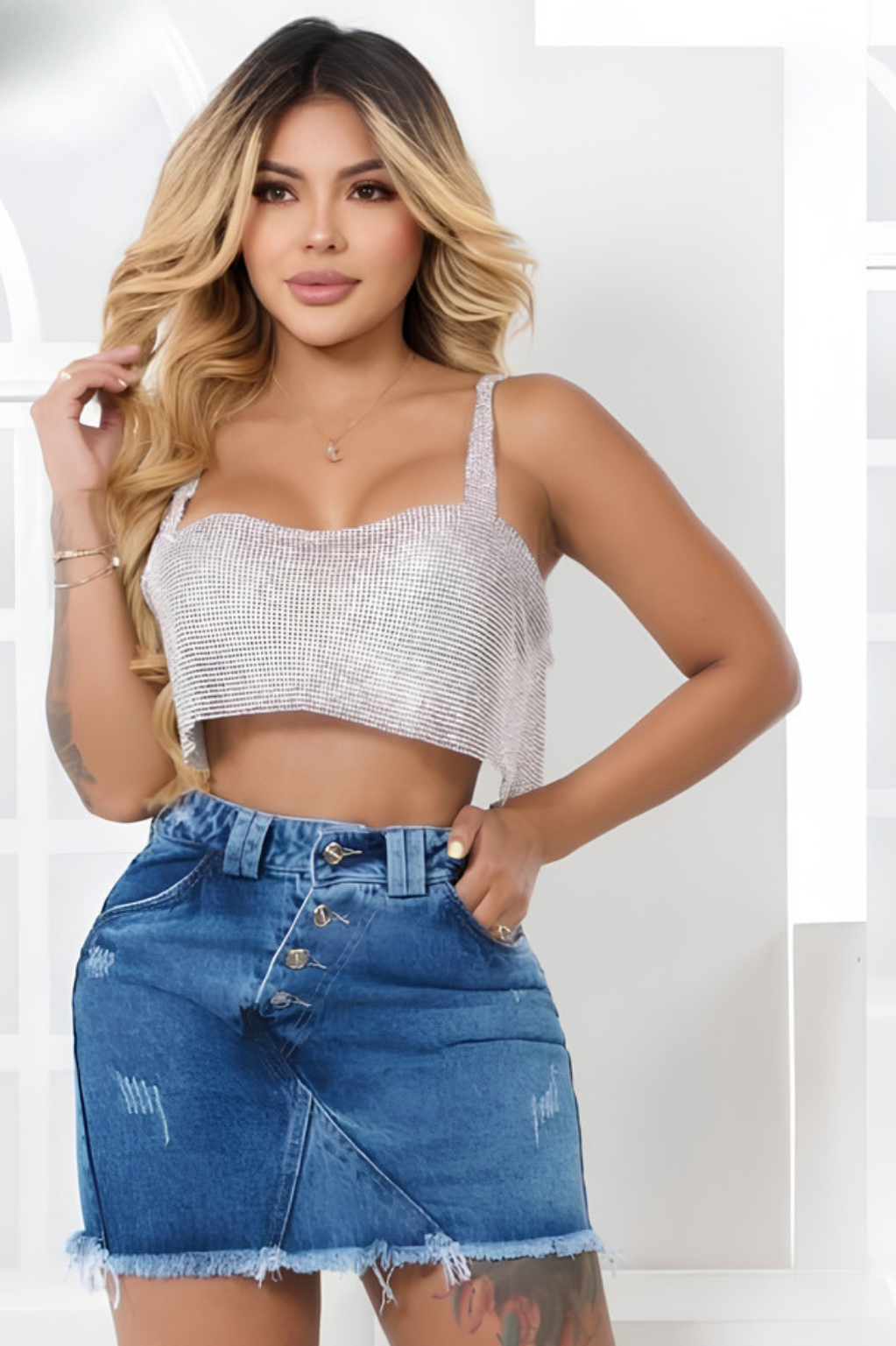 Falda Jeans K0032