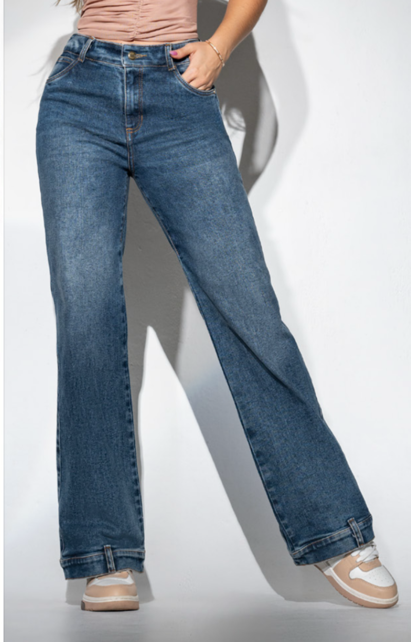Jeans Levantacola Palazzo S700-1727
