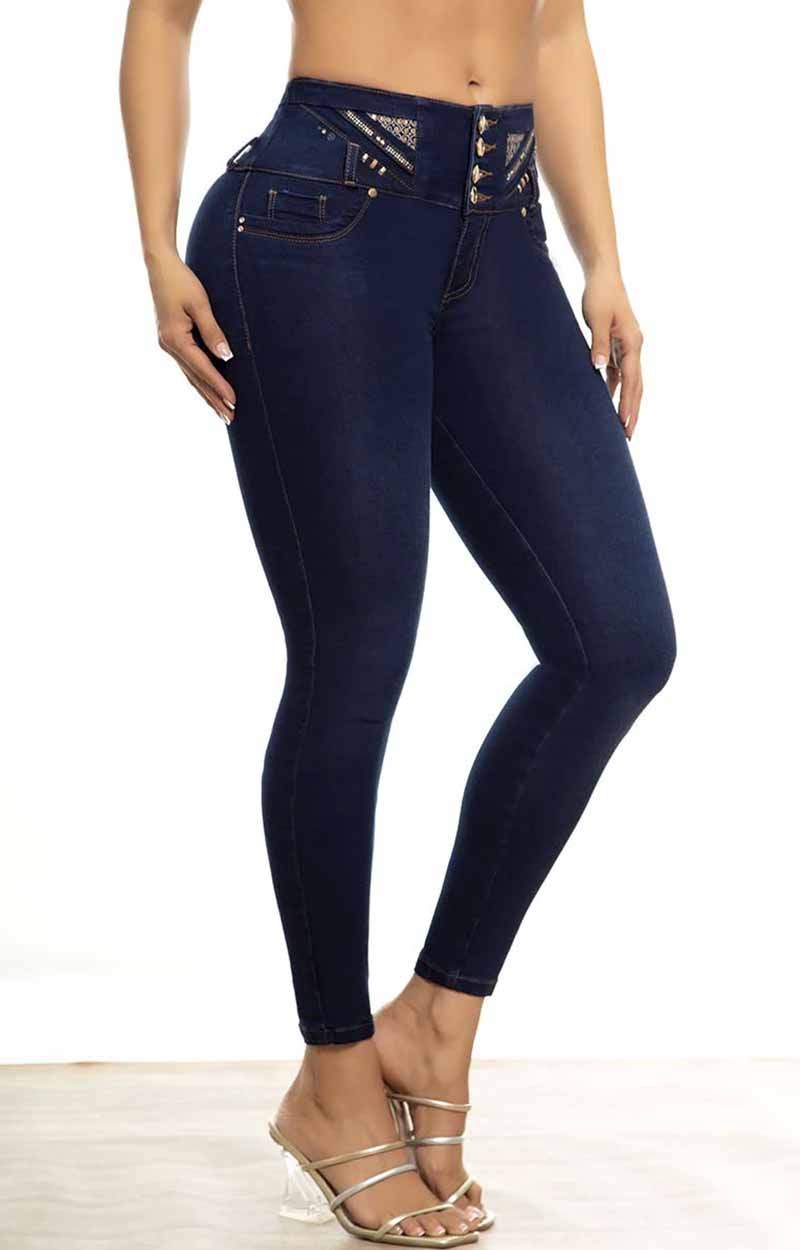 Jeans Tobillero Levantacola  F95061