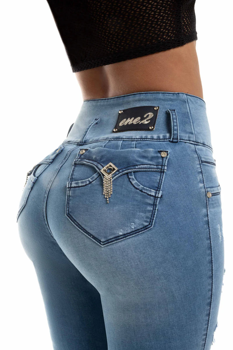 Jeans Skinny Levantacola N90767