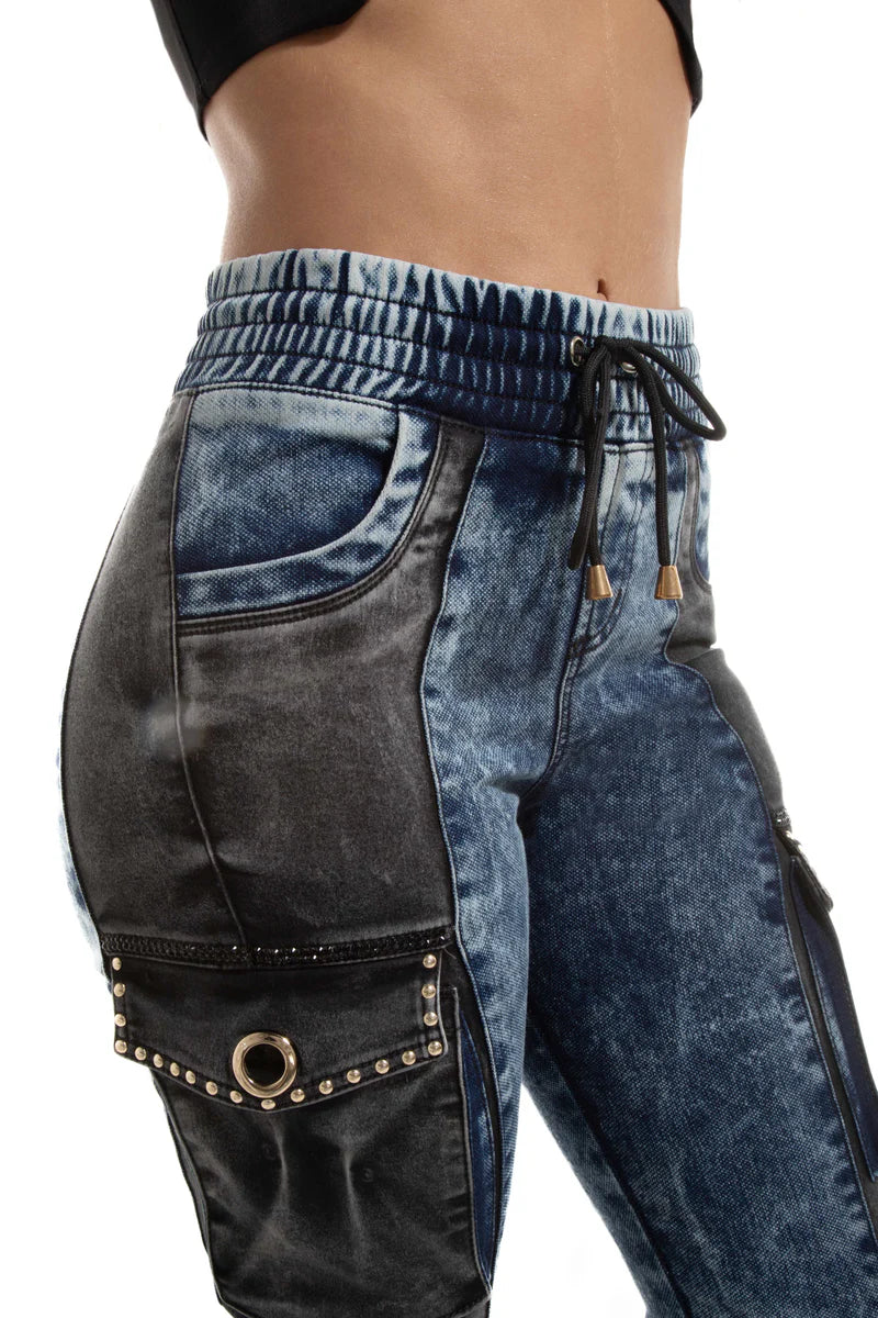 Jeans Jogger Levantacola Y64578