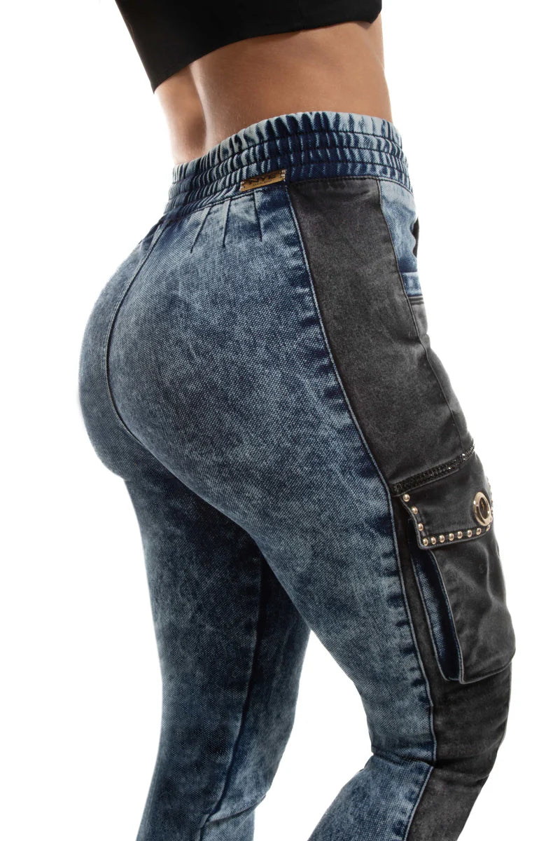 Jeans Jogger Levantacola Y64578