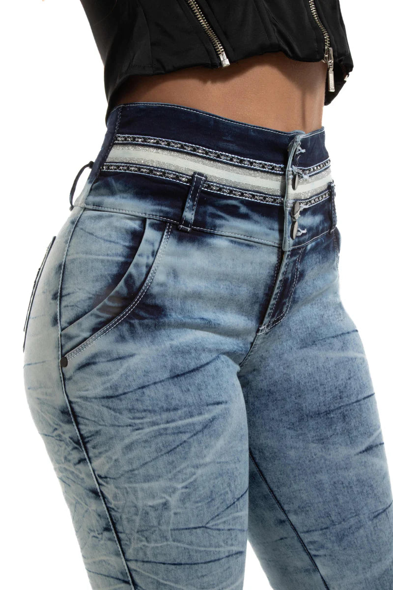 Jeans Skinny Levantacola Y64538