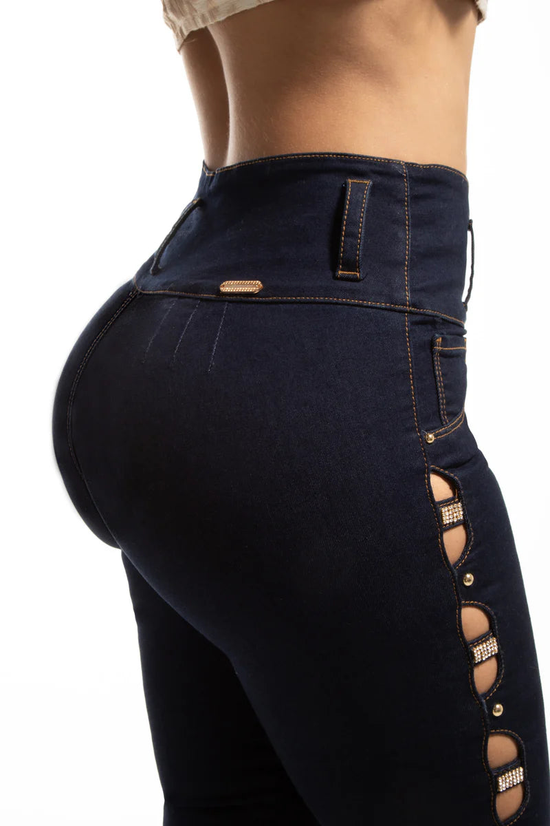 Jeans Skinny Levantacola L71337