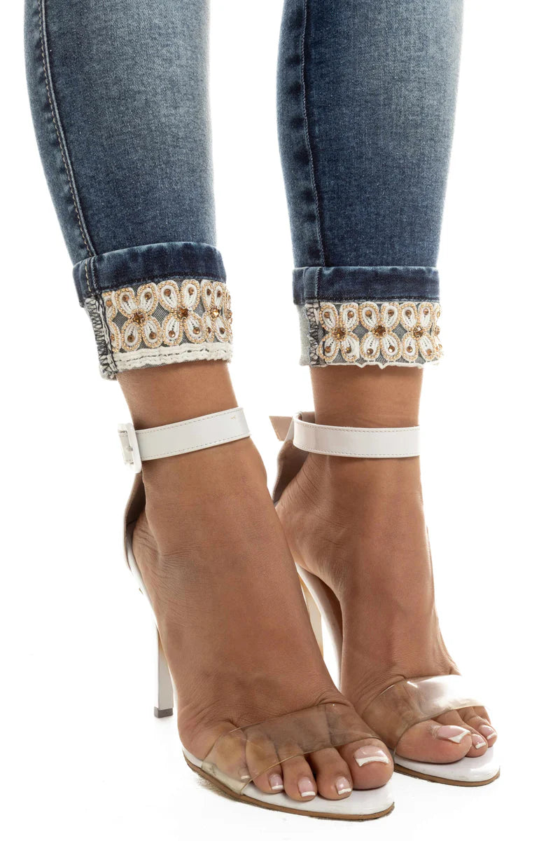 Jeans Skinny Levantacola L71348