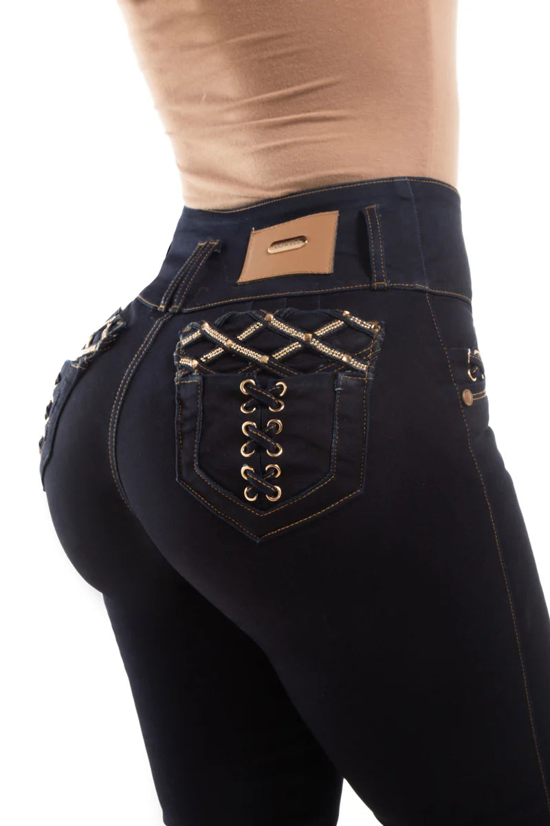Jeans Skinny Levantacola O50573