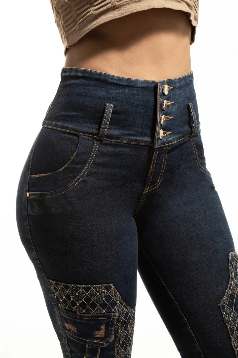 Jeans Skinny Levantacola Y64786