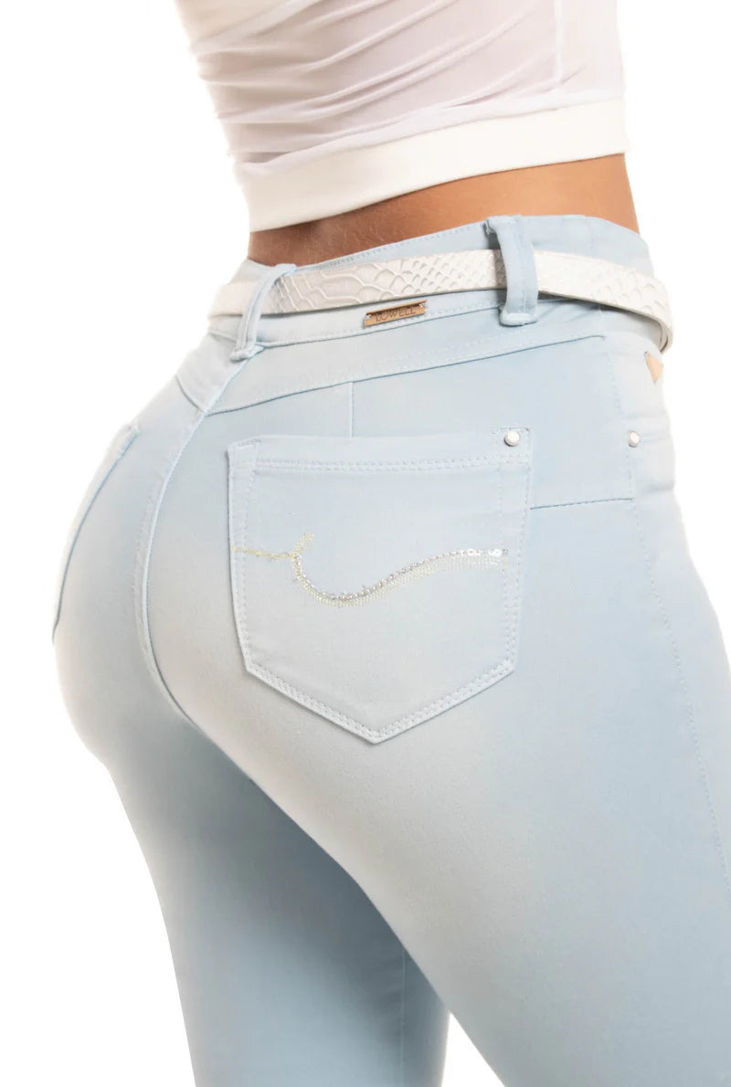 Jeans Skinny Levantacola O50528