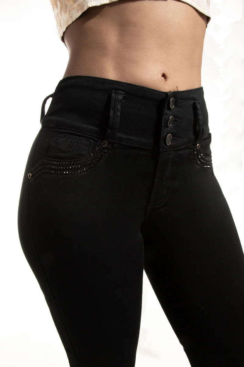 Jeans Skinny Levantacola W80908