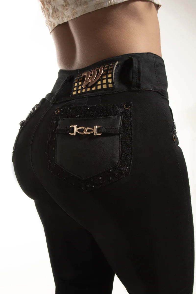 Jeans Skinny Levantacola W80908