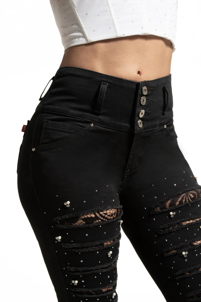 Jeans Skinny Levantacola L71504