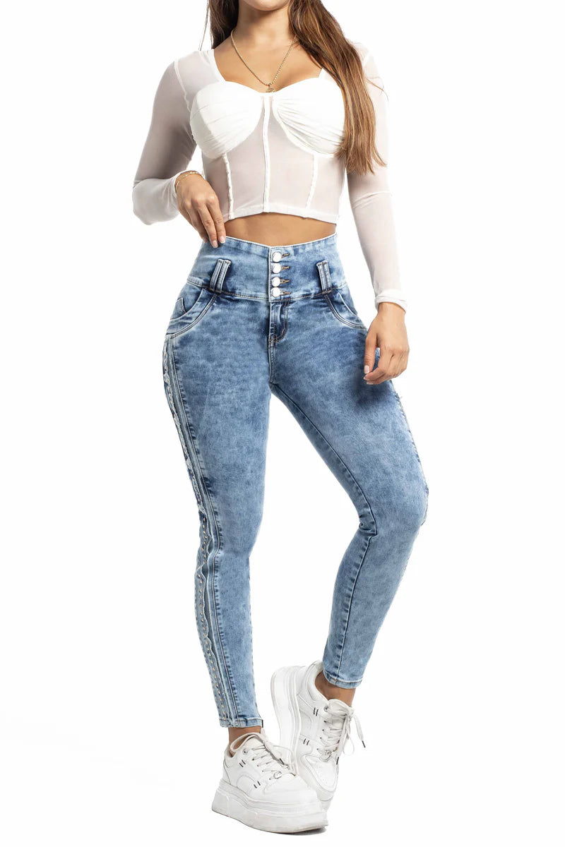 Jeans Skinny Levantacola Y64884