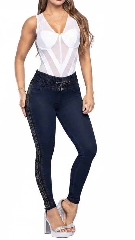 Jeans Skinny Levantacola L71421