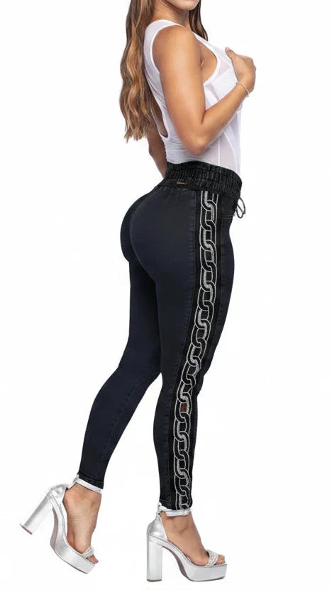 Jeans Skinny Levantacola L71421