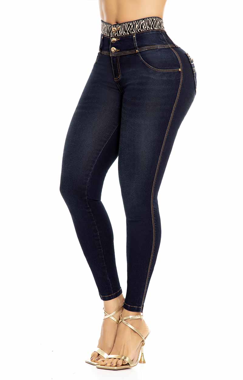 Jeans Levantacola skinny L71135