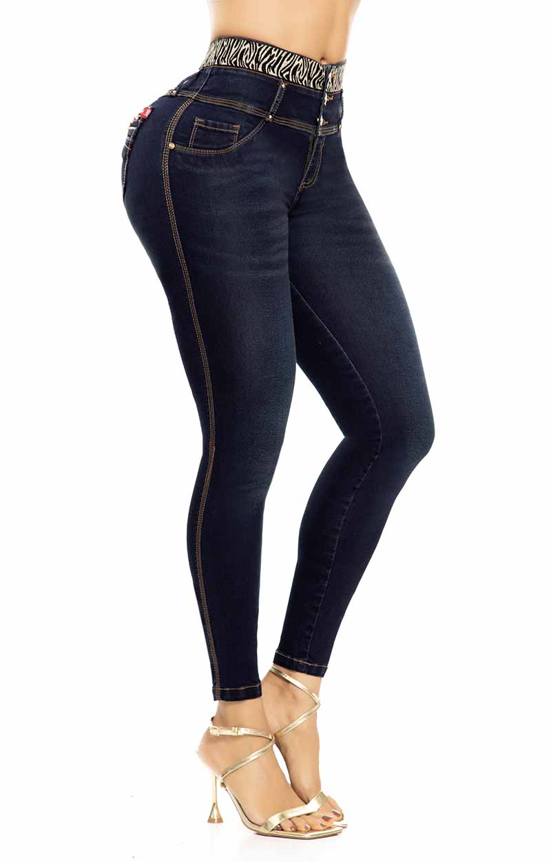 Jeans Levantacola skinny L71135