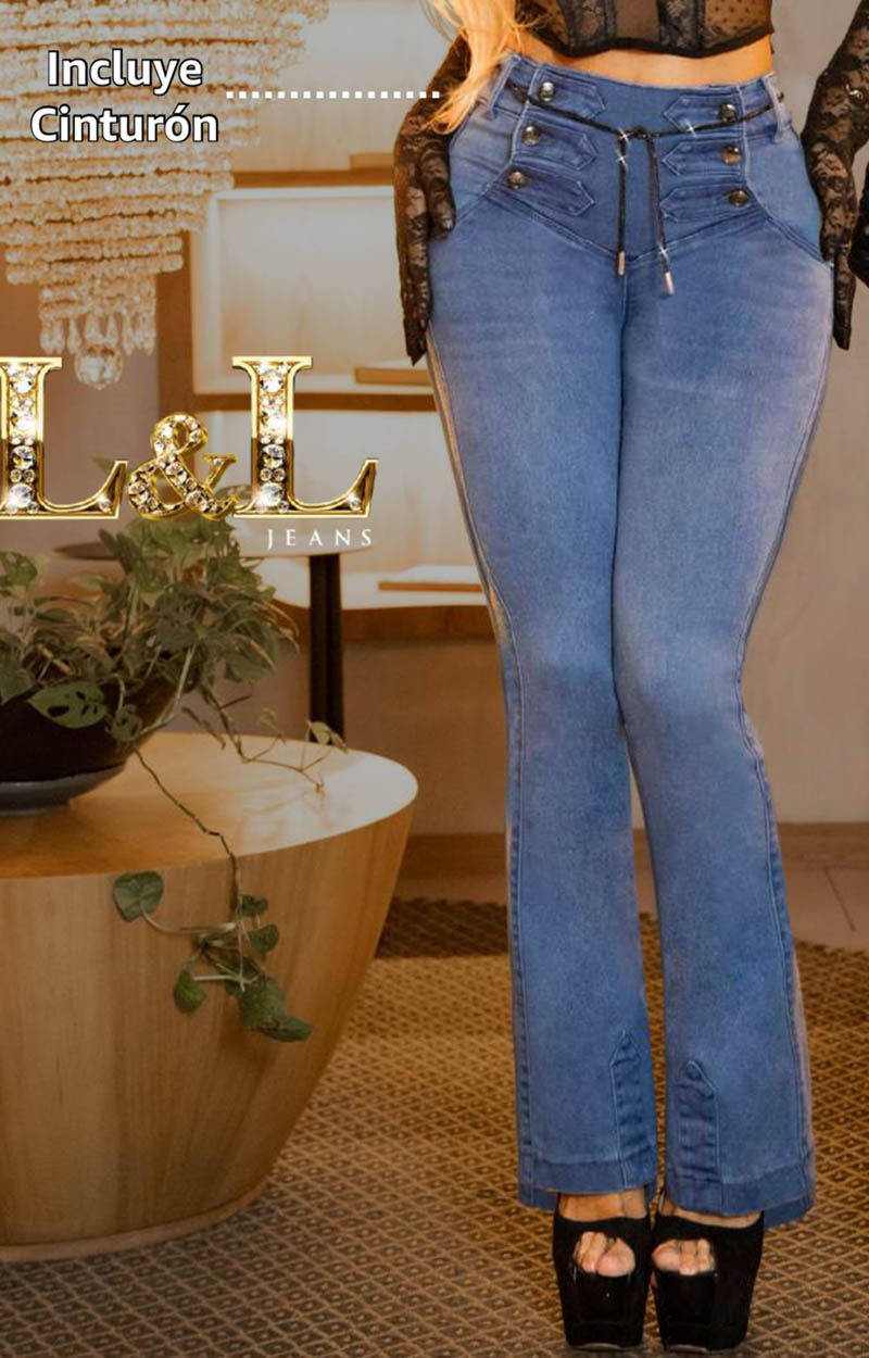 Jeans Bota Campana L&L5932
