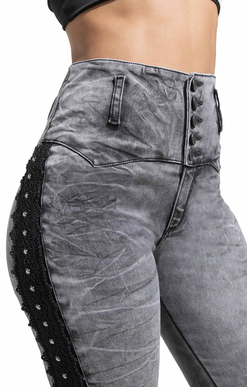Jeans Skinny Levantacola N90733