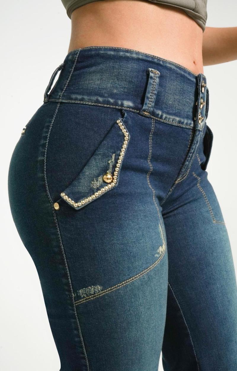 Jeans Campana Levantacola Y64125