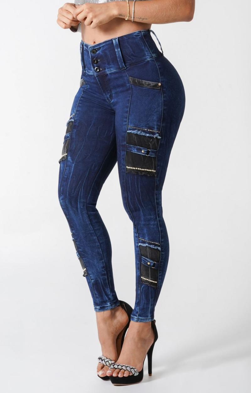 Jeans Skinny Levantacola Y64258