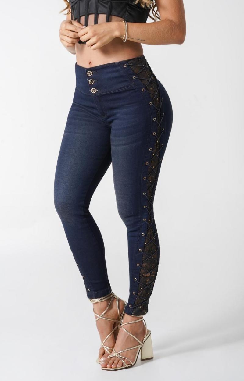 Jeans Skinny Levantacola N90670