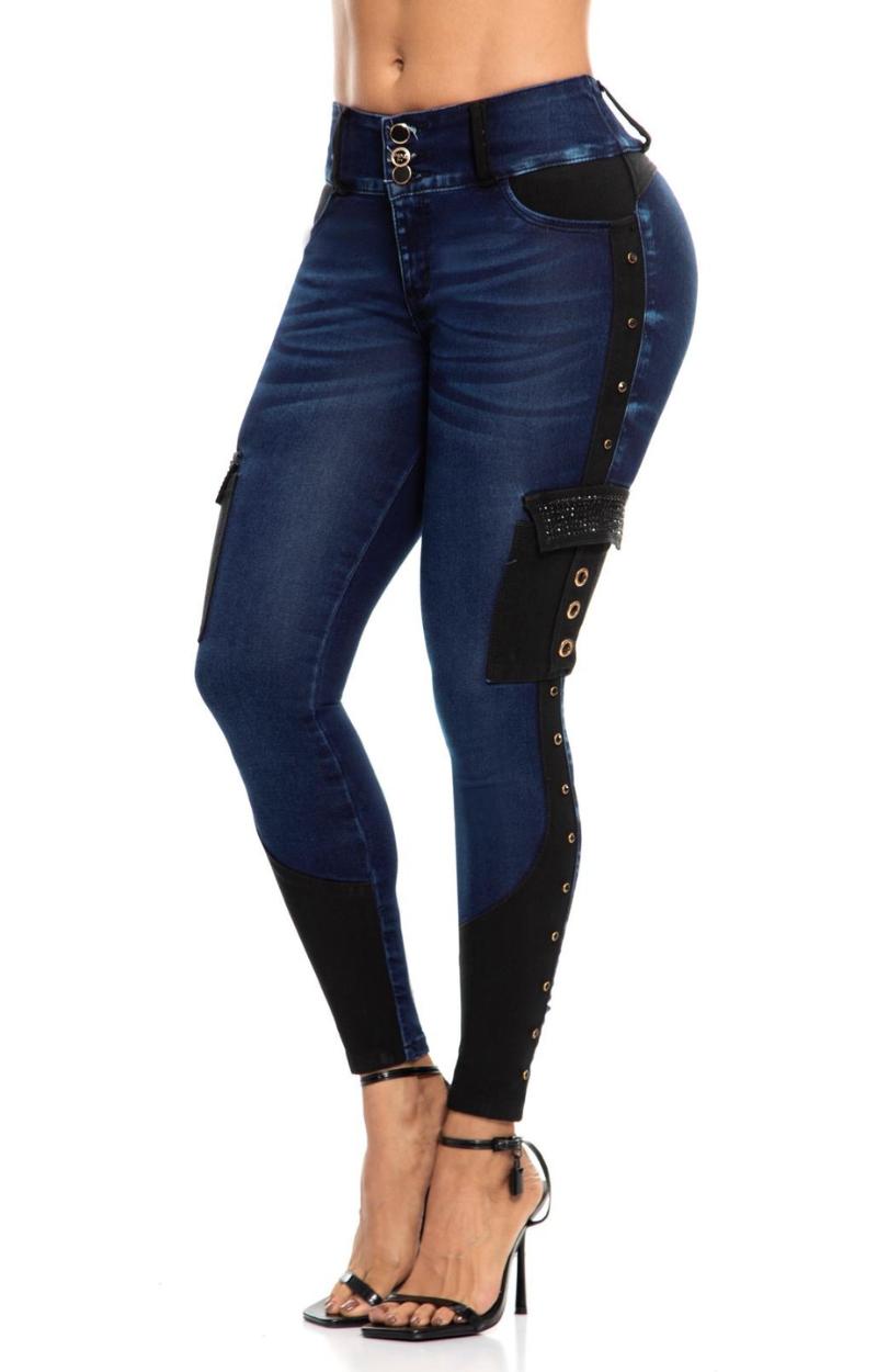 Jeans Skinny Levantacola N9661